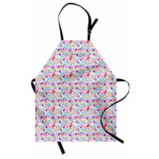 Colorful Stones Design Apron