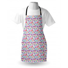 Colorful Stones Design Apron