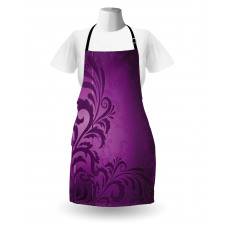 Retro Abstract Floral Apron