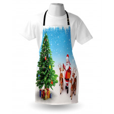 Jingle Bells Tree Apron