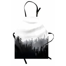 Abstract Wild Spruces Apron