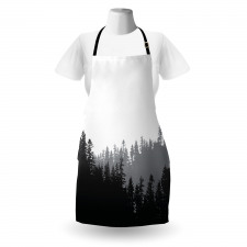 Abstract Wild Spruces Apron