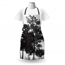 Deciduous Trees Nature Apron