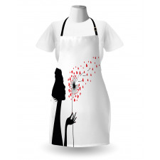 Woman with Dandelion Apron