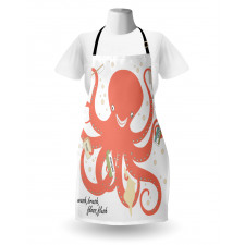 Octopus Holding Sap Apron