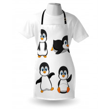 Penguin Cartoon Fun Apron