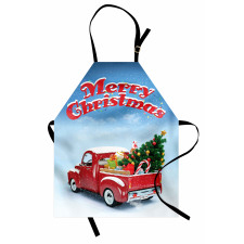 Pickup Truck Ornate Apron