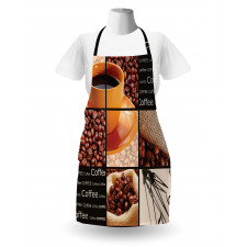 Hot Beverage Orange Cup Apron