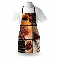 Hot Beverage Orange Cup Apron