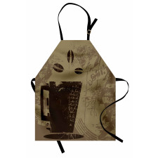 Grunge Java Breakfast Apron