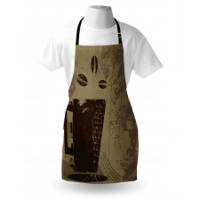 Grunge Java Breakfast Apron