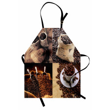 Rustic Collage of Grains Apron