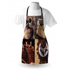Rustic Collage of Grains Apron