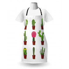 Plant Variety Cartoon Apron