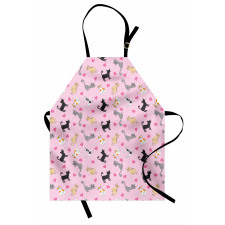 Colorful Different Cats Apron