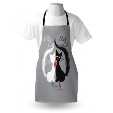 Couple Fishbone Apron