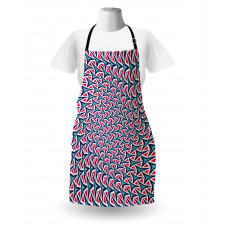 Retro Hipster Abstract Apron