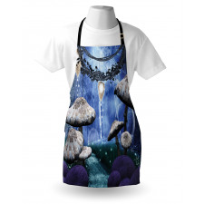 Dreamy Forest Mushroom Apron