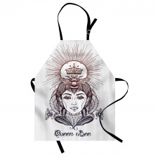 Royal Woman Motif Apron