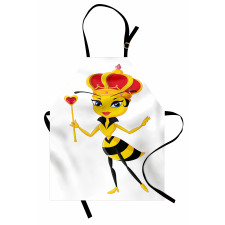 Cartoon Style Bee Apron