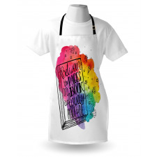 Words Between Pages Vivid Apron