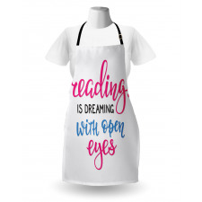 Reading is Dreaming Words Apron