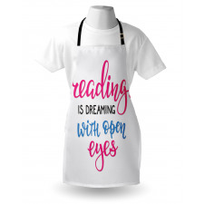 Reading is Dreaming Words Apron