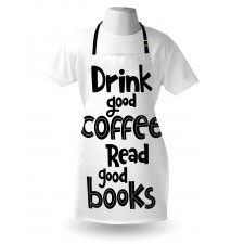 Coffee and Books Apron