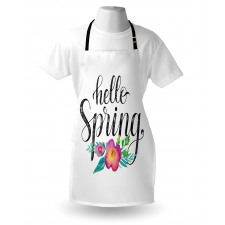 Springtime in Watercolors Apron