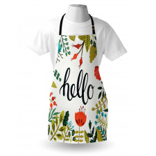 Flourishing Summer Flora Apron