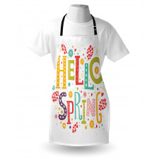 Colorful Spring Elements Apron