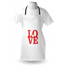 Valentines Day Romance Apron