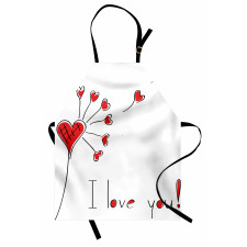 Dandelion with Hearts Apron