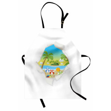 Tropical Elements Ocean Apron