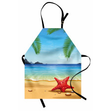 Starfish Ornate Design Apron