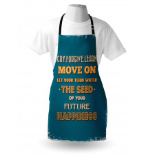 Happiness Phrases Apron