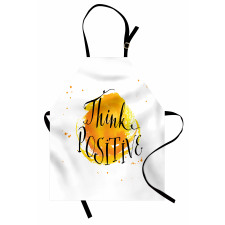 Color Splash Words Apron