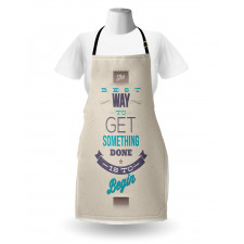 Leadership Words Apron