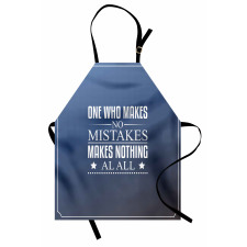 Value of Mistakes Apron