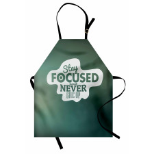 Stay Focused Words Apron