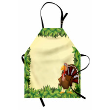 Fresh Leaf Frame Apron