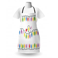 Vibrant Party Colors Apron