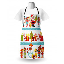 Joy Children Santa Apron