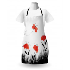 Abstract Pastoral Field Apron