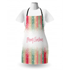 Colorful Stripes Xmas Apron