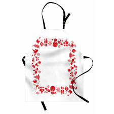 Santa Trees Baubles Apron