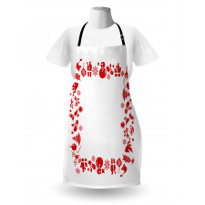 Santa Trees Baubles Apron