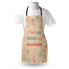 Pastel Strawberry Apron