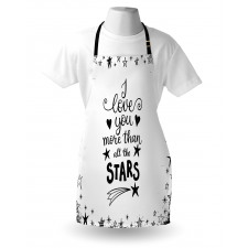 Stars for Loved Apron