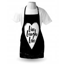 Heart and Words Apron